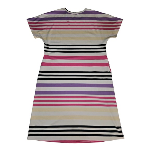 LuLaRoe Dress Women's XL Short Sleeve Pockets Self Tie Wrap Around Belt - Picture 6 of 8